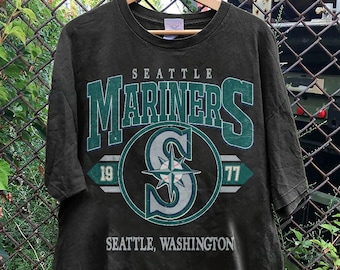 Vintage Los Angeles Mariners Baseball Rundhals-Shirt, Retro 90er Jahre Mariners Baseball-Shirt, Spieltag Unisex Baseball-Sweatshirt Geschenk für Fans