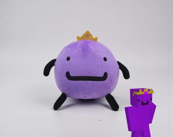 Purple Wemmbu Plush Toy, Anime Character Gift for Gamers