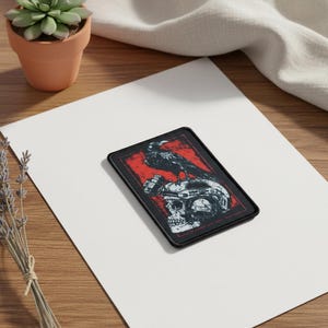 Taktisk skallelapp – Task Force 141 Moralmärke, Militärt klistermärke för mörkerseende