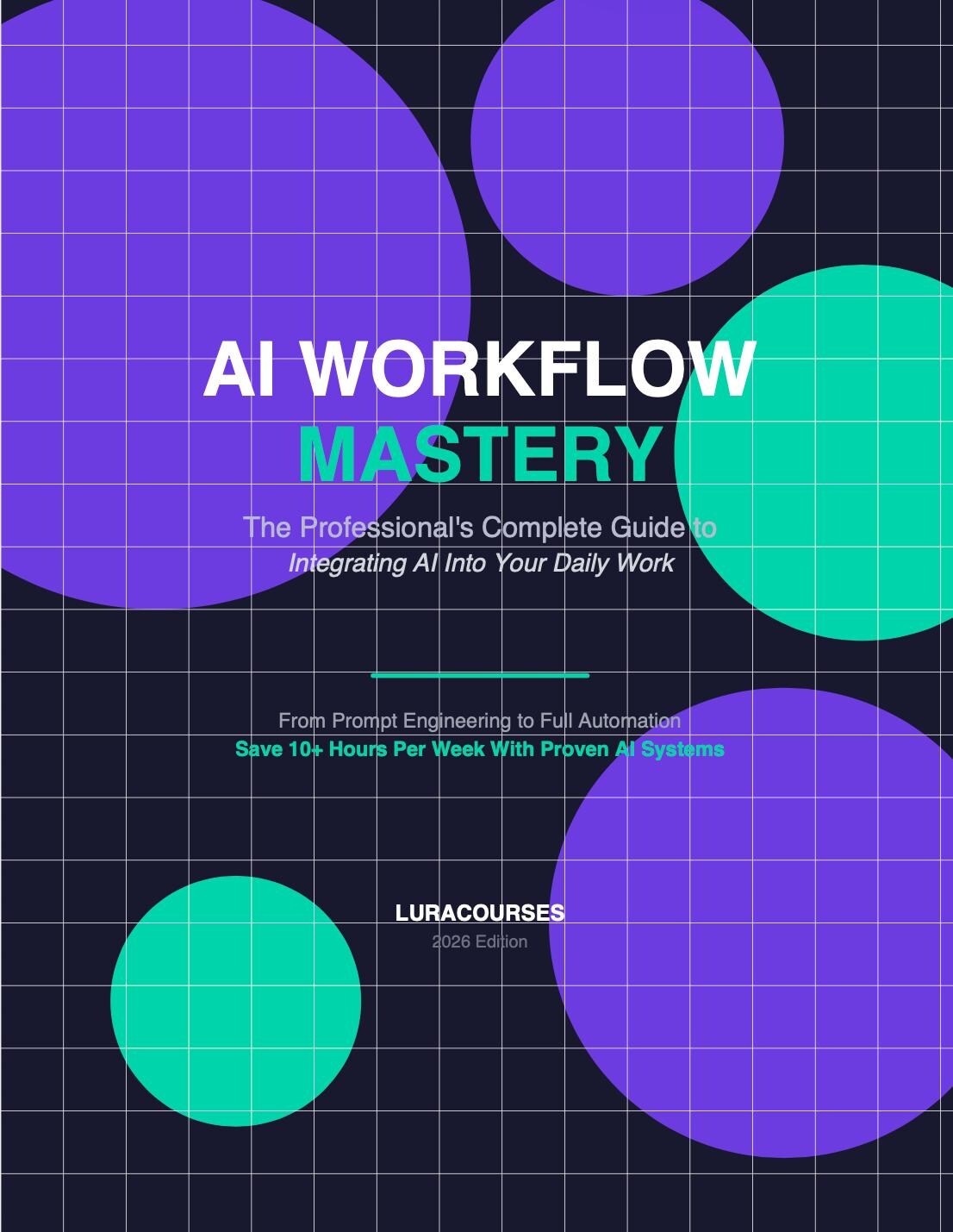 AI Workflow Guide, Chatgpt Prompts, Automation Blueprints (PDF Ebook ...