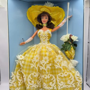 Summer Splendor Barbie 1996 NRFB Limited Edition Enchanted Seasons Collection Mattel Vintage Collector Docka