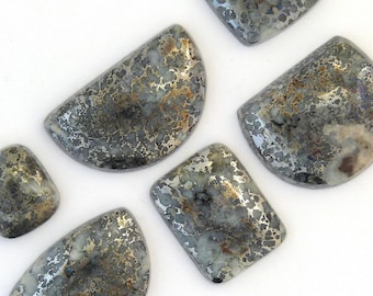 Mohawkite Designer Cabochon Gemstones Free Shipping Free Returns