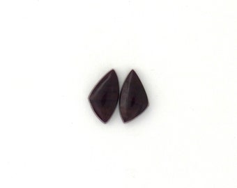 Sugilite Designer Cabochon Matched Pair 7.0x13.7x2.8 mm Free Shipping Free Returns