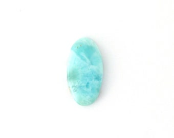 Stunning Blue Larimar Designer Cab Gemstone 13.3x24.9x4.9 mm Free Shipping Free Returns