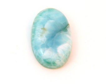 Stunning Blue Larimar Designer Cab Gemstone 20.3x30.9x8.3 mm Free Shipping Free Returns