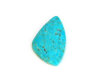 Natural Blue Kingman Turquoise Designer Cabochon with Free Shipping 14.3x23.3x4.3 mm