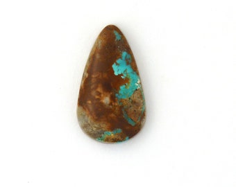 Natural Royston Turquoise Designer Cabochon 17.6x30.2x5.6 mm Free Shipping Free Returns