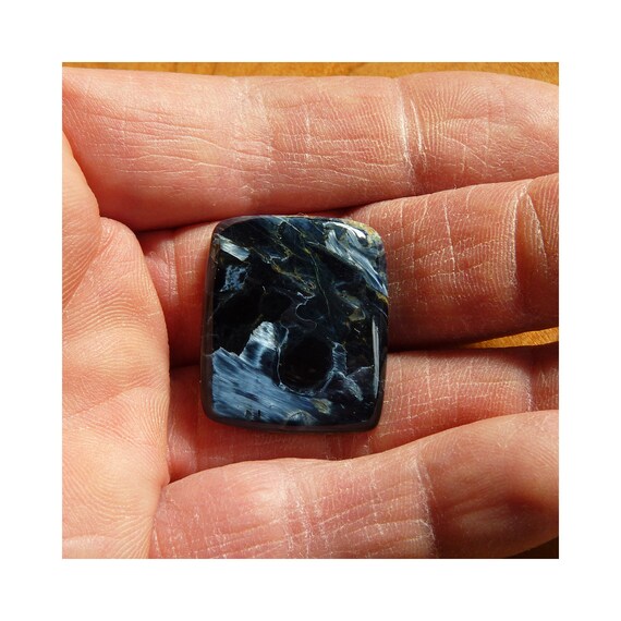 Velouté africain bleu Pietersite Designer Pierre Cab Cab Cab 22.5x26.6x5.3 mm livraison gratuite 04b34f Velouté africain bleu Pietersite Designer Pierre Cab Cab Cab 22.5x26.6x5.3 mm livraison gratuite 04b34f