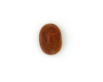 Rutilated Cats-eye Quartz Cabochon Gemstone 10.15.9x3.3 mm Free Shipping Free Returns