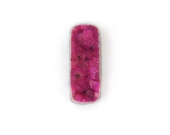 Natural Pink Cobalto Calcite Cabochon 12.4x31.2x10.7 mm Free Shipping Free Returns