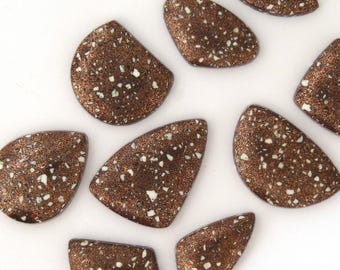 Copper Firebrick Cabochon Gemstones Free Shipping Free Returns