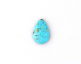 Natural Blue Cripple Creek Turquoise Designer Cabochon 11.8x17.8x3.7 mm Free Shipping Free Returns