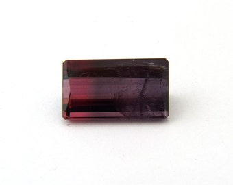 Natural Red Purple Pink Tourmaline Gemstone with Free Shipping 9.3x16.4x6.0 mm