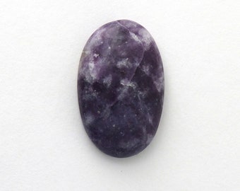 Galaxy Lepidolite Designer Cabochon 21.5x33.8x8.1 mm Free Shipping Free Returns