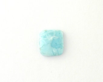 Stunning Blue Larimar Designer Cab Gemstone 15.4x16.6x4.9 mm Free Shipping Free Returns