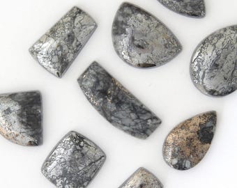 Native Silver Designer Cabochon Gemstones Free Shipping Free Returns