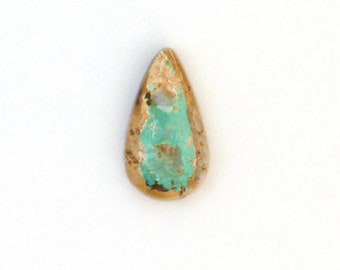 Natural Royston Turquoise Designer Cabochon 14.4x25.5x5.6 mm Free Shipping Free Returns