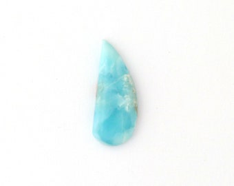 Stunning Blue Larimar Designer Cab Gemstone 11.9x29.1x4.1 mm Free Shipping Free Returns