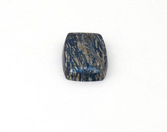 Metallic Blue Covellite Designer Cab Gemstone 13.3x19.4x4.0 mm Free Shipping Free Returns