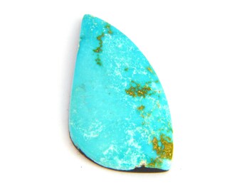 Natural Blue Cripple Creek Turquoise Designer Cabochon 19.4x34.4x5.6 mm Free Shipping Free Returns