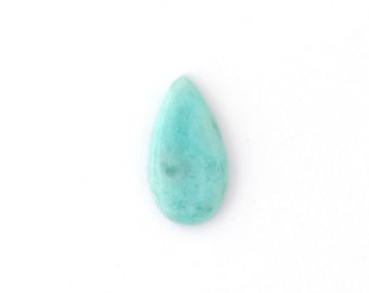 Stunning Blue Larimar Designer Cab Gemstone 13.8x25.9x4.6 mm Free Shipping Free Returns