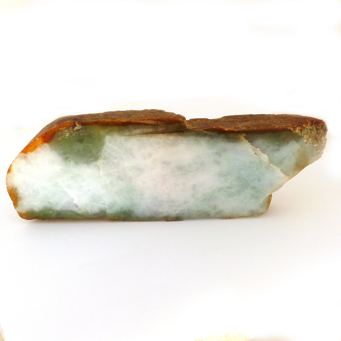 Polished White Jade Mineral Specimen from Burma Free Shipping | Etsy