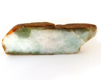 Polished White Jade Mineral Specimen from Burma Free Shipping Free Returns