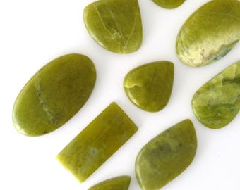 Vesuvianite Cabochon Gemstones Free Shipping Free Returns