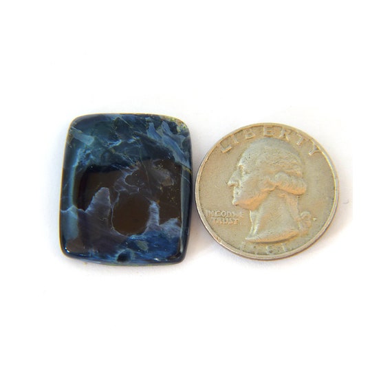 Velouté africain bleu Pietersite Designer Pierre Cab Cab Cab 22.5x26.6x5.3 mm livraison gratuite 04b34f Velouté africain bleu Pietersite Designer Pierre Cab Cab Cab 22.5x26.6x5.3 mm livraison gratuite 04b34f