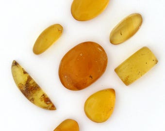Amber Designer Cabochon Gemstones Free Shipping Free Returns