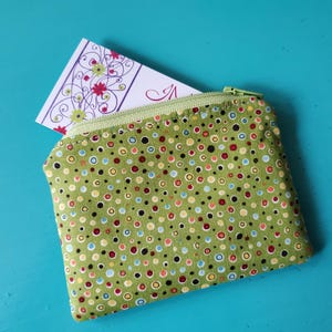 Small Zipper Pouch Sewing Tutorial: Coin Purse Pattern (PDF Pattern) image 8