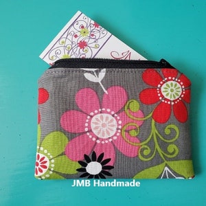 Small Zipper Pouch Sewing Tutorial: Coin Purse Pattern (PDF Pattern) image 4