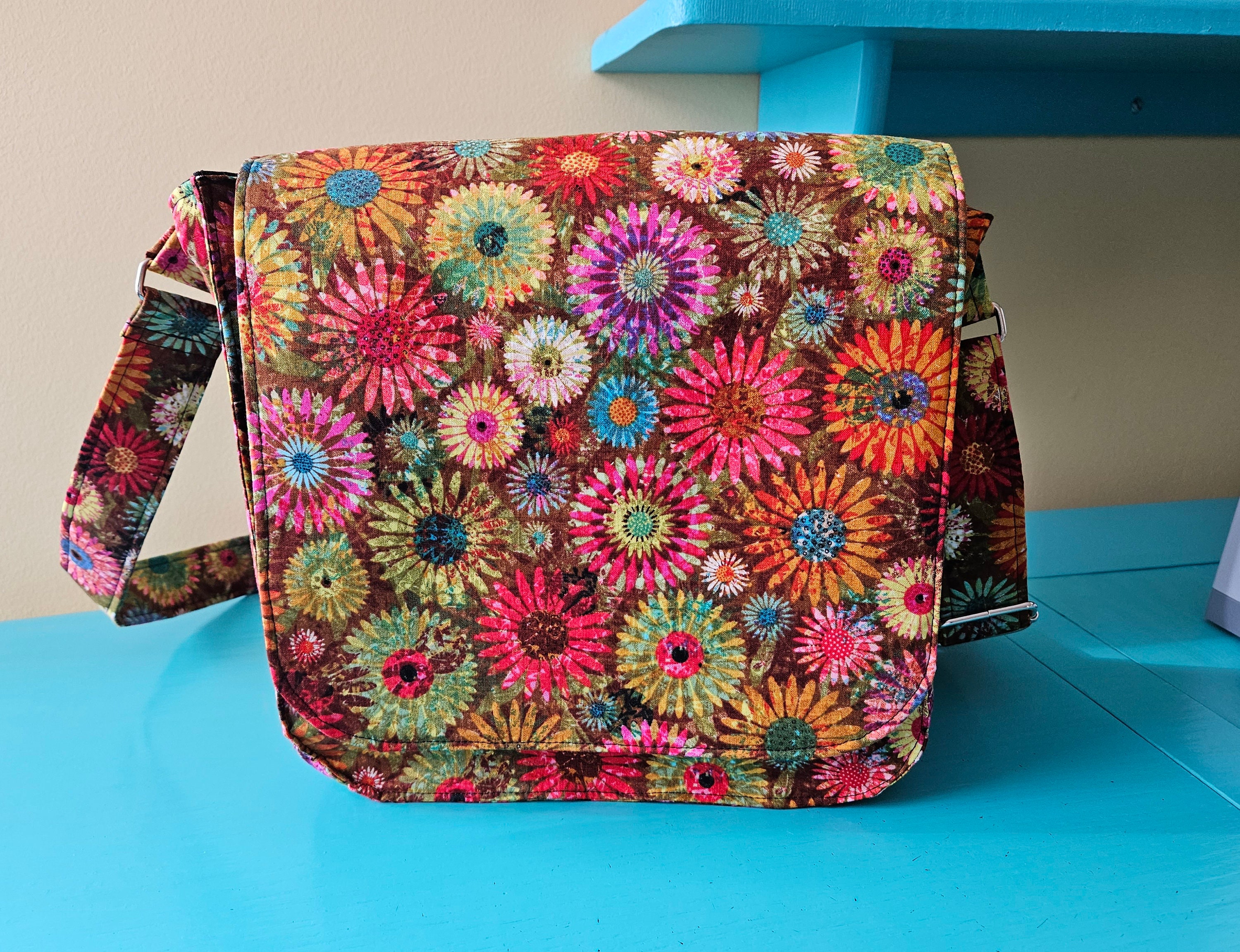 DIY Messenger Sling Bag Sewing Tutorial: Crossbody Bag Pattern (PDF) - Etsy