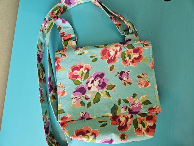 Small Messenger Crossbody Bag Sewing Tutorial: PDF Pattern - Etsy