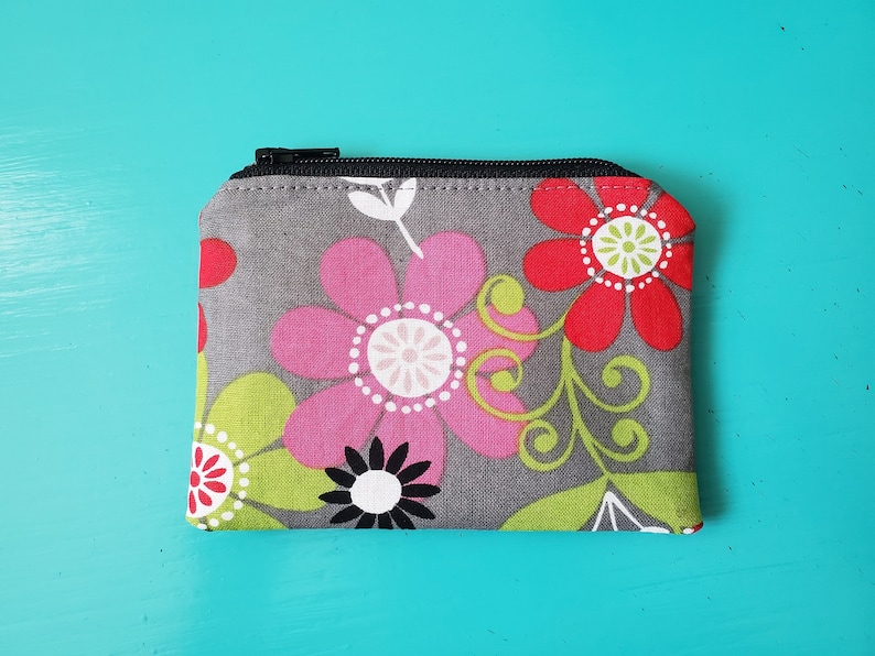 Small Zipper Pouch Sewing Tutorial: Coin Purse Pattern (PDF Pattern) image 3