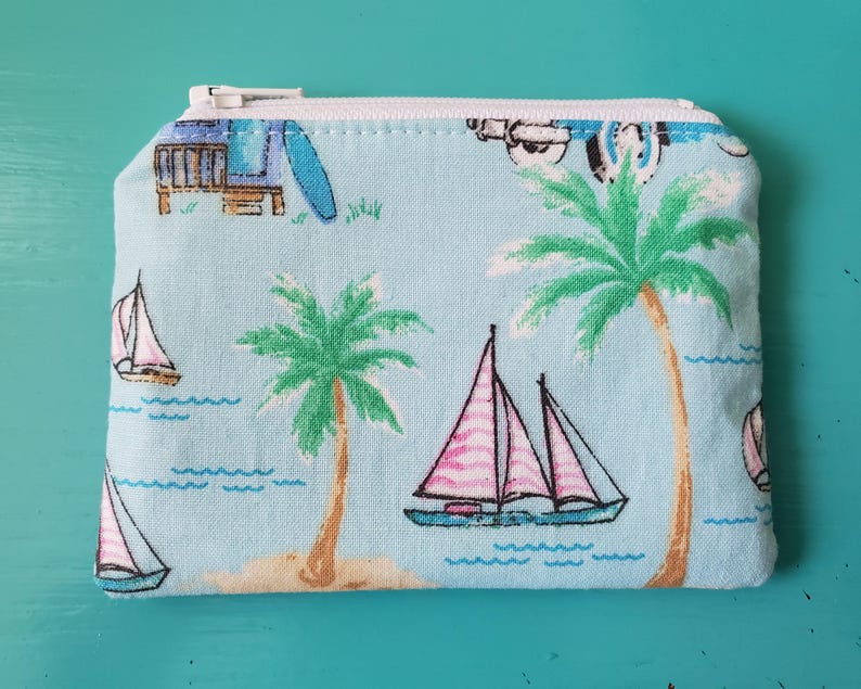 Small Zipper Pouch Sewing Tutorial: Coin Purse Pattern (PDF Pattern) image 7