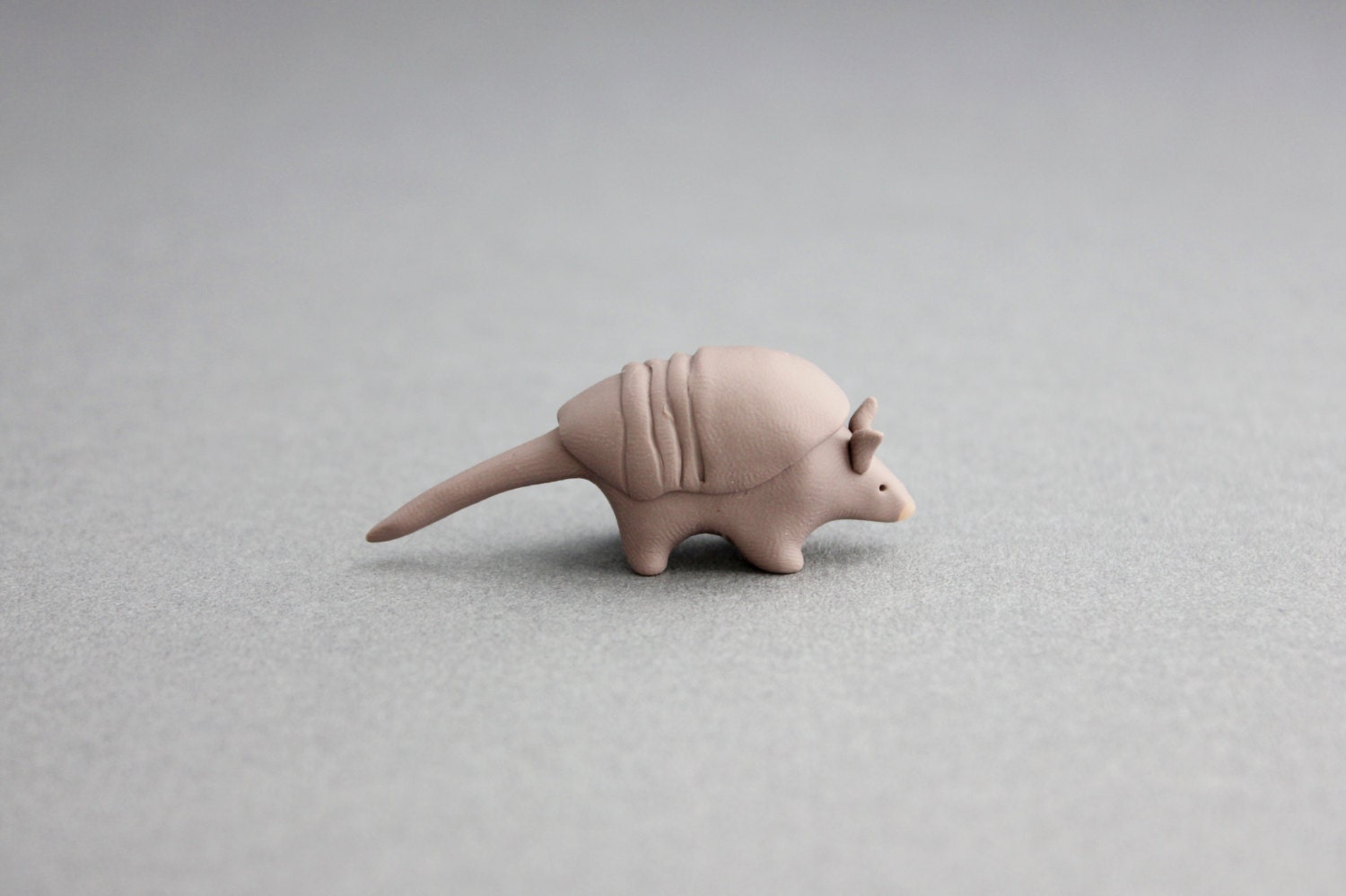 Armadillo totem polymer clay armadillo miniature figurine Etsy
