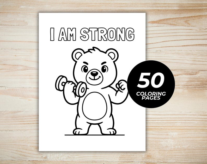 Positive Affirmations Coloring Pages for Kids | I Am Affirmation ...
