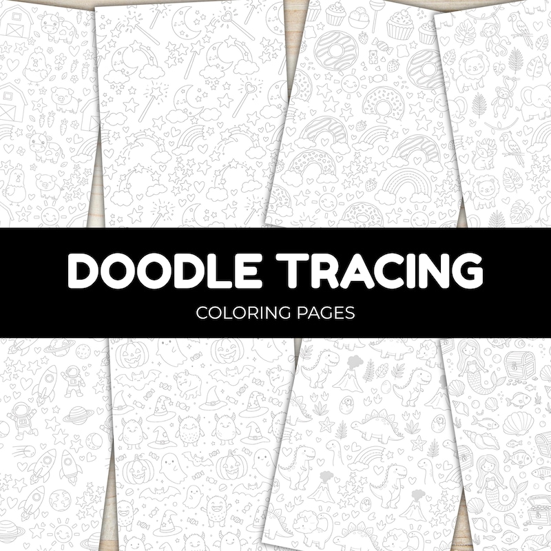 Kawaii Digital Tracing - Etsy