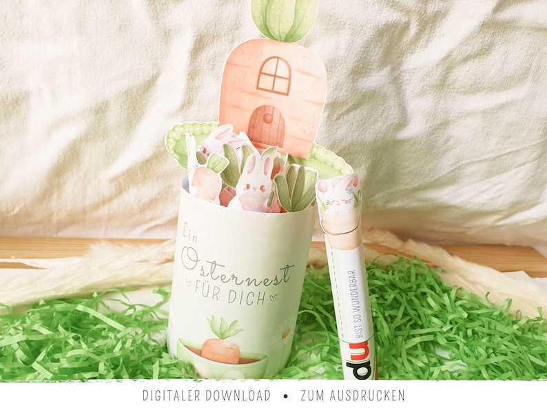 Duplo-Banderolen Ostern | zum Ausdrucken | Osternestgeschenk | Du bist…-Komplimente | DIY-Ostergeschenk | Printable Duplo-Wrapper