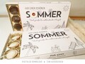 Toffifee wrapper for summer | Gift idea for a small greeting before vacation or summer holidays | Little something for the holidays
