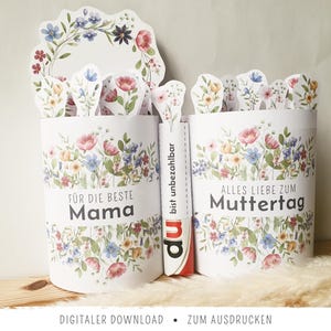 Duplo Wildflower Wrapper Set for Mom | Gift with 28 Compliments | Mother's Day Gift Idea