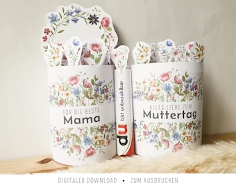 Duplo Wildflower Inpakset voor Mama | Cadeau met 28 complimenten | Cadeau-idee voor Moederdag