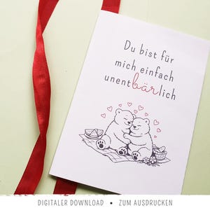 Tarjeta imprimible divertida: "Nadie te va a robar tan fácilmente" | Tarjeta imprimible A5/A6 | Plantilla imprimible para San Valentín