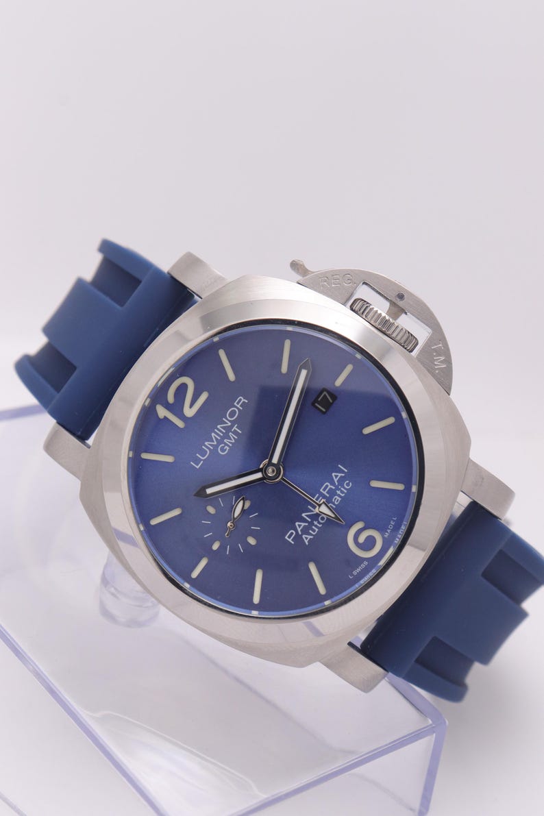 Orologio Da Uomo Perry Ellis A Energia Solare: Design Analogico In Pelle Vegana, Cassa 41mm, Impermeabile 3 ATM - Regalo Elegante