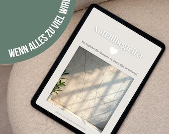 Organizing Your Thoughts PDF – Help with Inner Restlessness – Self-Care Workbook – Mental Health – Finding Peace of Mind – PDF Download