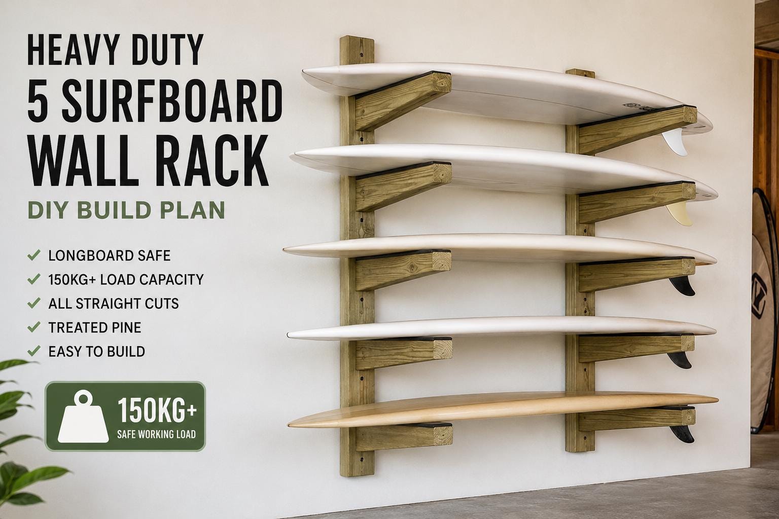 Surf board rack - Etsy 日本
