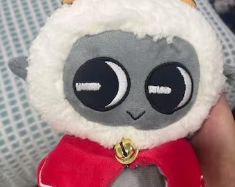 Cult of the Lamb Plush – Cute Game Cosplay Stuffed Animal – Cozy Collectible Gift