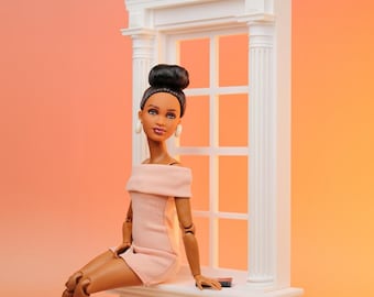 Majestuoso ventanal neoclásico