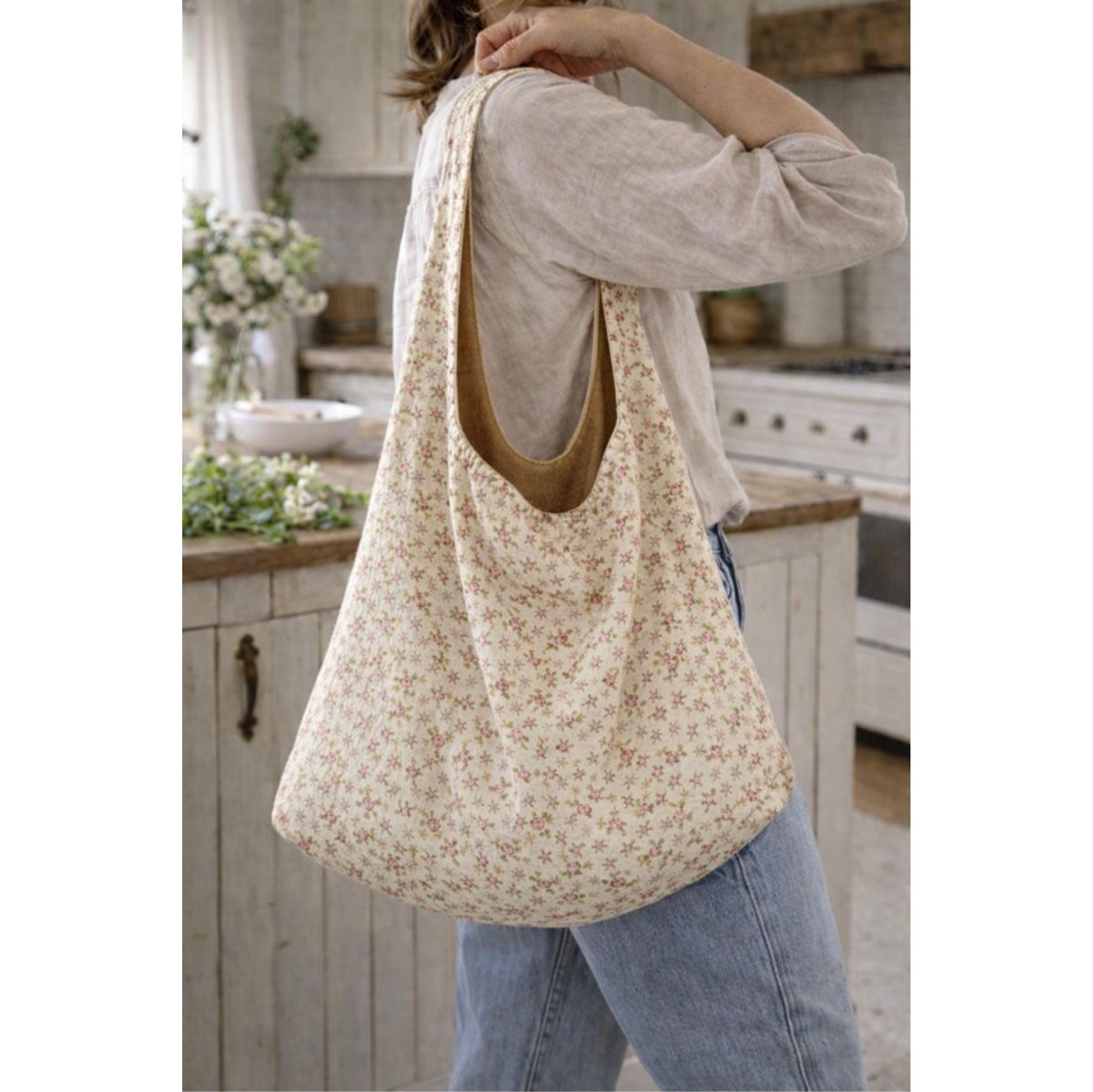 Reversible Slouchy Hobo Bag Sewing Pattern PDF | Shoulder Bag - Etsy